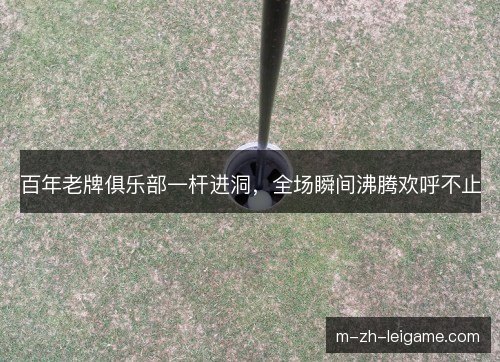 百年老牌俱乐部一杆进洞,全场瞬间沸腾欢呼不止 百年老牌俱乐部一杆进洞,全场瞬间沸腾欢呼不止